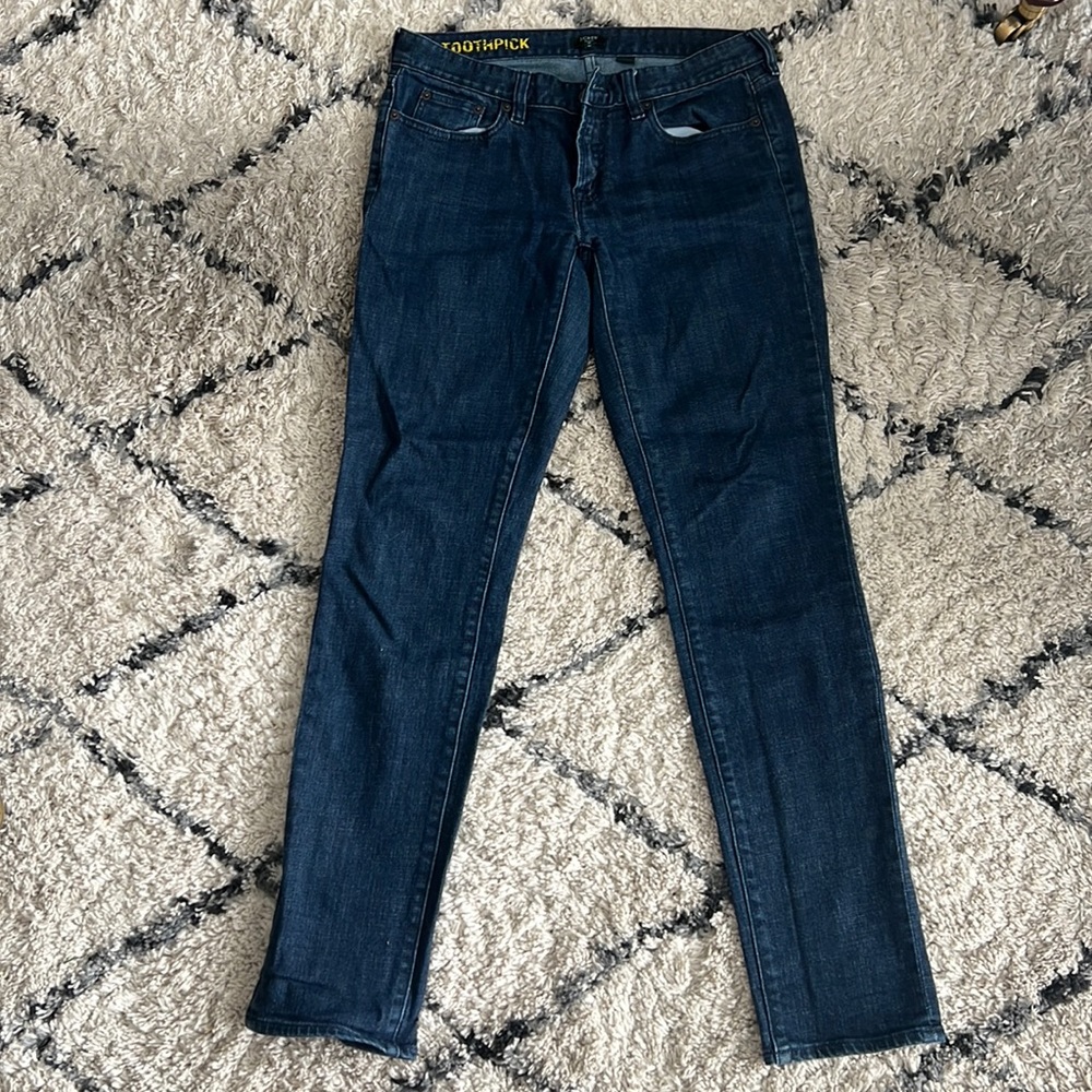 J Crew Toothpick Jeans - Size 28